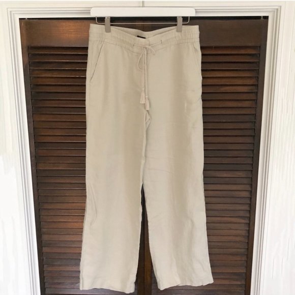 LOFT Pants - Linen Wide Leg Pants